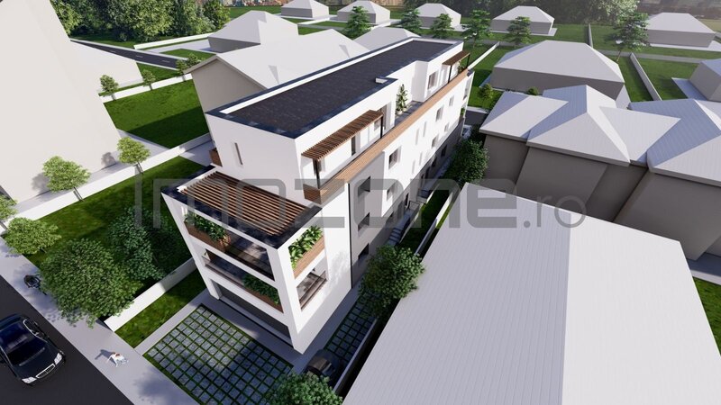 Militari 3 camere, curte 67 mp si 2 parcari proprii, 75 mp, finisat modern,  comision 0%