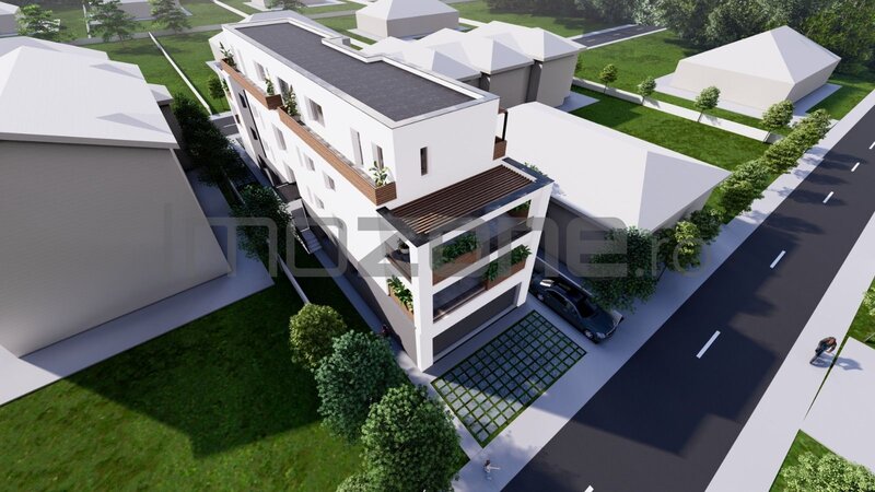 Cartierul Militari, 4 camere cu terasa de 22 mp, 3 bai, etaj 1/3, finisat modern, comision 0%.